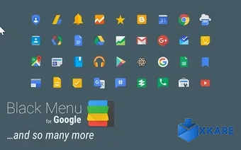 Black Menu for Google