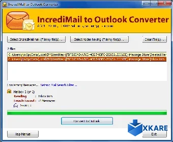 CataSoftware Incredimail to Outlook