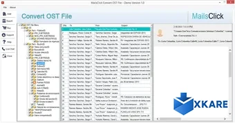 MailsClick Convert OST File