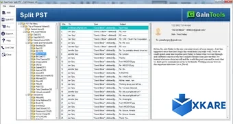 GainTools Split PST