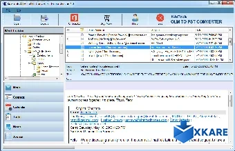 KDETools OLM to PST converter