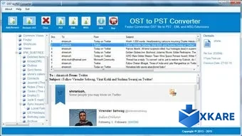 OST To PST Converter