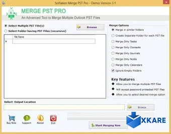 Softaken Merge PST