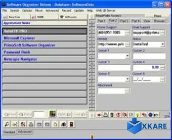Software Organizer Deluxe