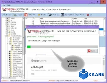 Vartika NSF to PST Converter