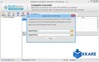 Softaken Complete Converter for OST & PST