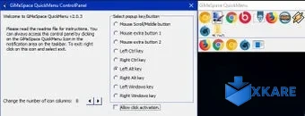 GiMeSpace QuickMenu
