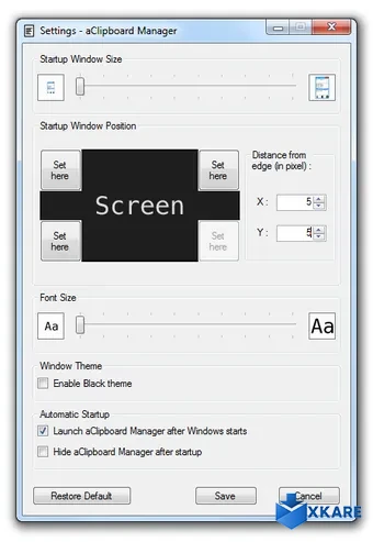 aClipboard Manager
