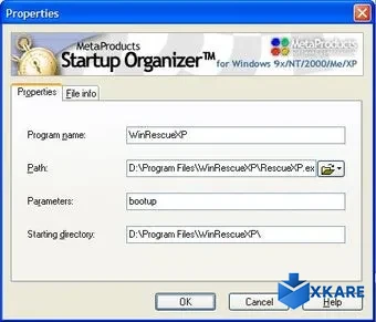 Startup Organizer
