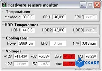 Hmonitor (Hardware Sensors Monitor)
