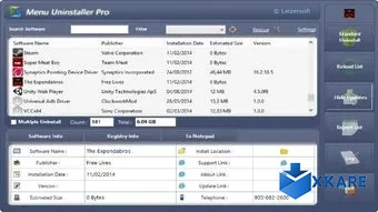 Menu Uninstaller Pro
