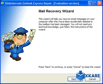 DiskInternals Outlook Express Repair