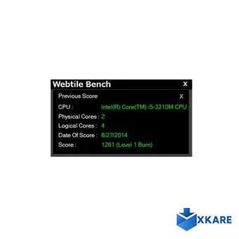 Webtile CPU Benchmark