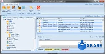 NSF to PST Converter