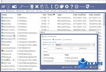 Advanced Recent Access