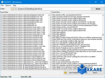 VOVSOFT URL Extractor
