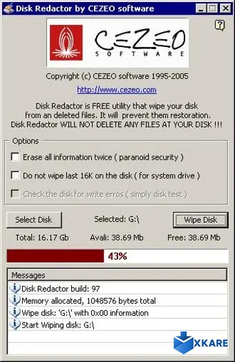Disk Redactor