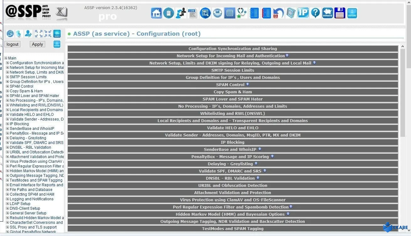 Anti-Spam SMTP Proxy Server