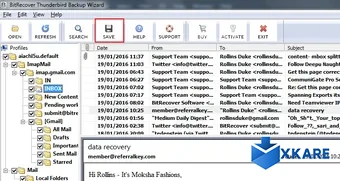 Thunderbird Backup Wizard
