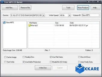 Free MP3 CD Burner