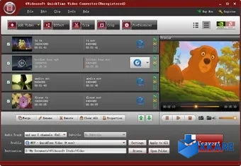 4Videosoft QuickTime Video Converter