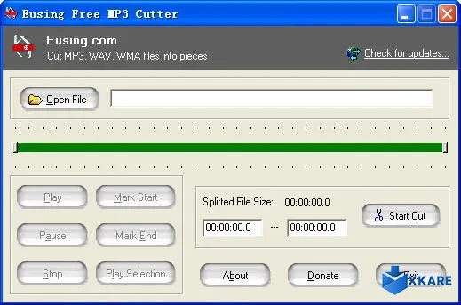 Eusing Free MP3 Cutter