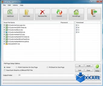 Free Excel to PDF Converter