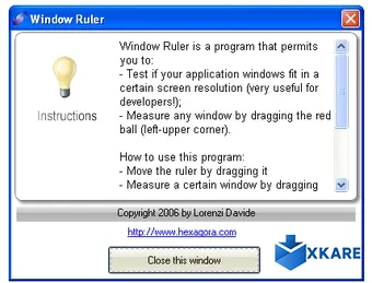 Window Ruler