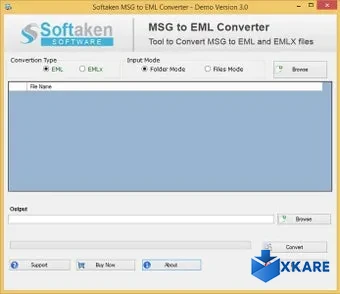 Softaken MSG to EML Converter