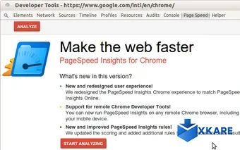 PageSpeed Insights (with PNaCl)