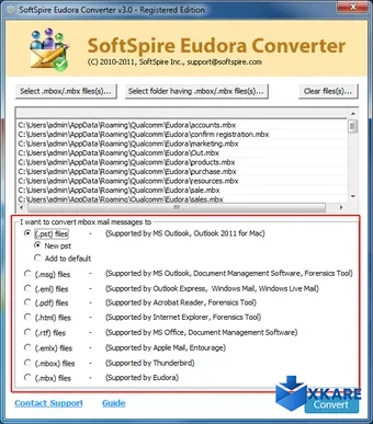 Eudora Converter