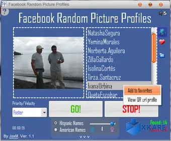 Facebook Random Picture Profiles