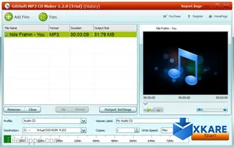 Gilisoft MP3 CD Maker