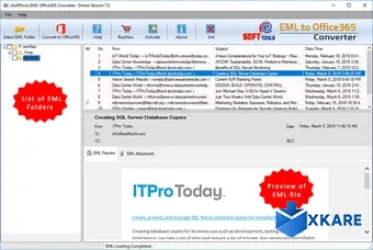 EML to Office 365 Converter