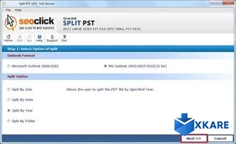 Split PST Software