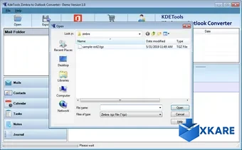 Zimbra to Outlook Converter