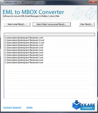 SoftSpire EML to MBOX Converter