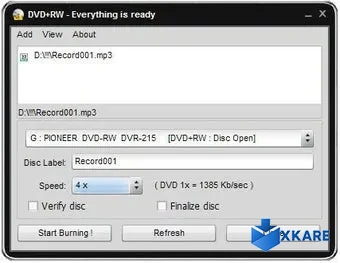Easy Disc Burner