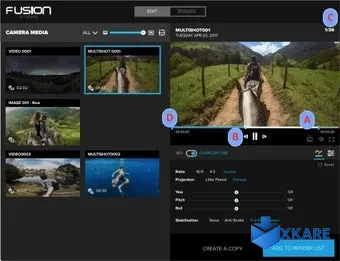 GoPro Fusion Studio