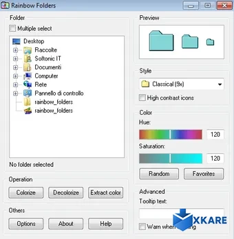 Rainbow Folders