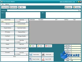 Free Invoice Maker