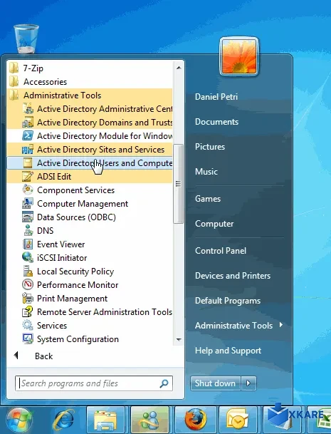 Remote Server Administration Tools for Windows 7 with Service Pack 1