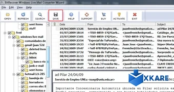 Windows Live Mail Converter Wizard