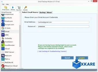 ZOOK Email Backup Wizard
