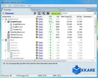 System Explorer