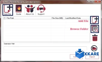 QuickMigrations for OST to PST