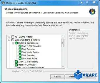 Windows 7 Codec Pack