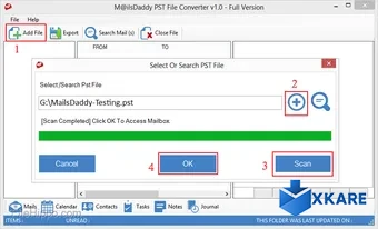 MailsDaddy PST File Converter