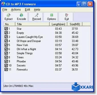 Free CD to MP3 Converter