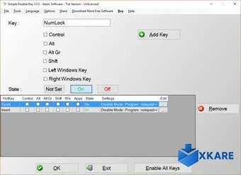 Simple Disable Key